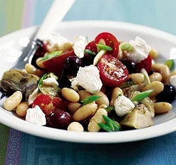 Vegetarische Franse bonen sal…